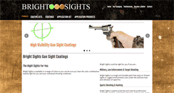 Desktop Screenshot of brightsights.com